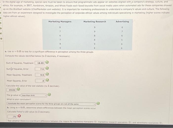 Solved In the digital age of marketing, speciel care inust