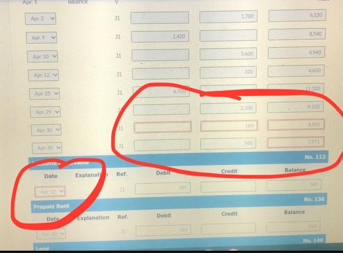 Solved need help on the problems circled in red only (the | Chegg.com