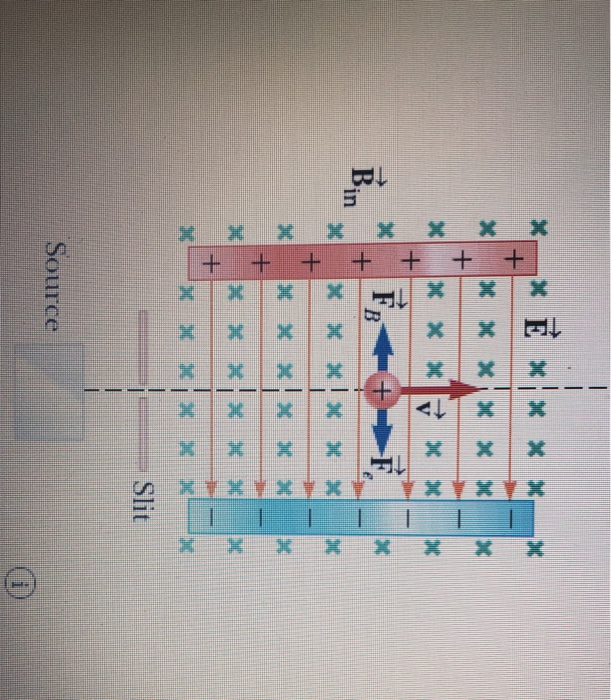 Solved In The Velocity Selector Shown In The Figure Below, | Chegg.com