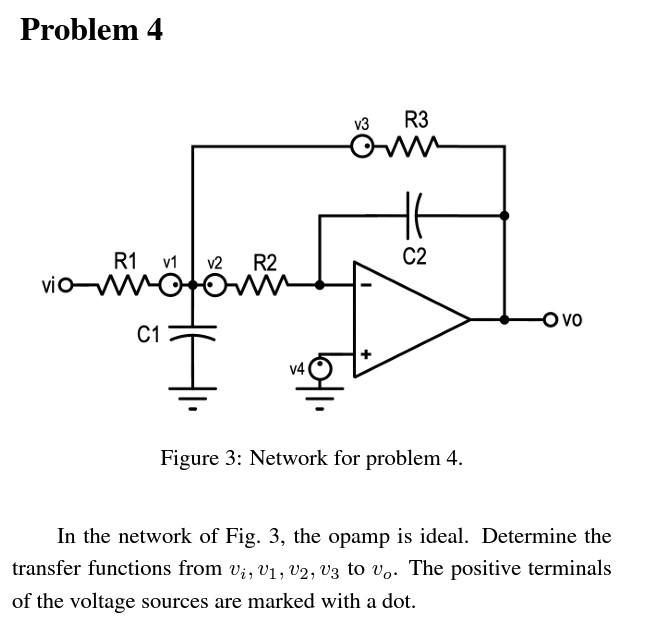 Solved Problem 4 Figure 3: Network for problem 4. In the | Chegg.com
