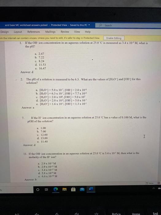 Solved Add Base Mc Worksheet Answers Picked Protected V Chegg Com