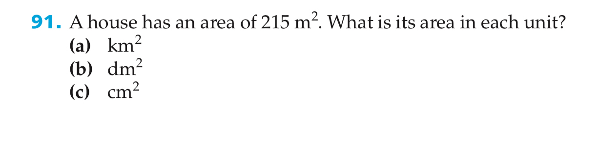 Solved A house has an area of 215m2. ﻿What is its area in | Chegg.com