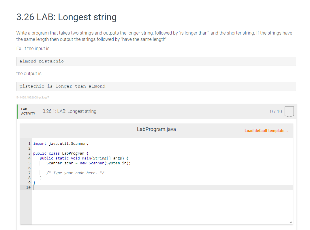 Solved I need help with this problem in JavaWrite a program | Chegg.com
