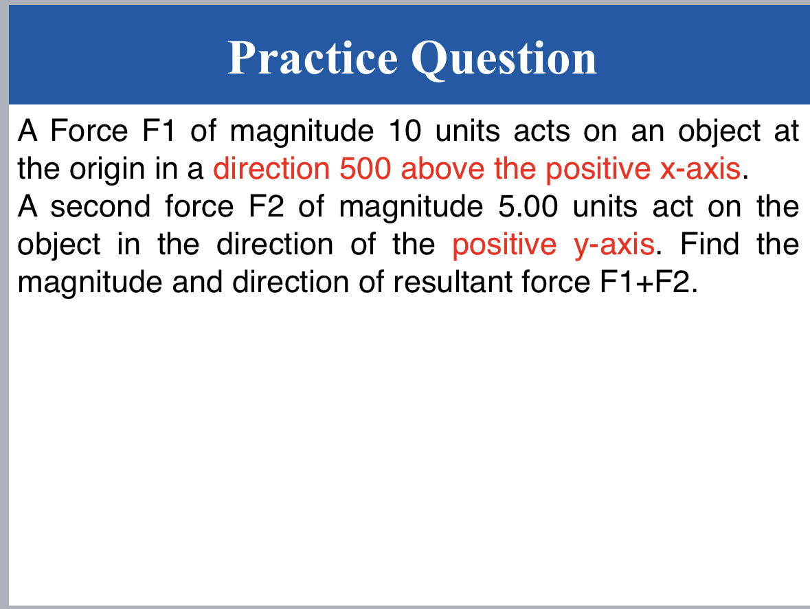 Spectacular A Force F1 Of Magnitude 6.00 Units Design Illustration Spectacular A Force F1 Of Magnitude 6.00 Units Design Illustration