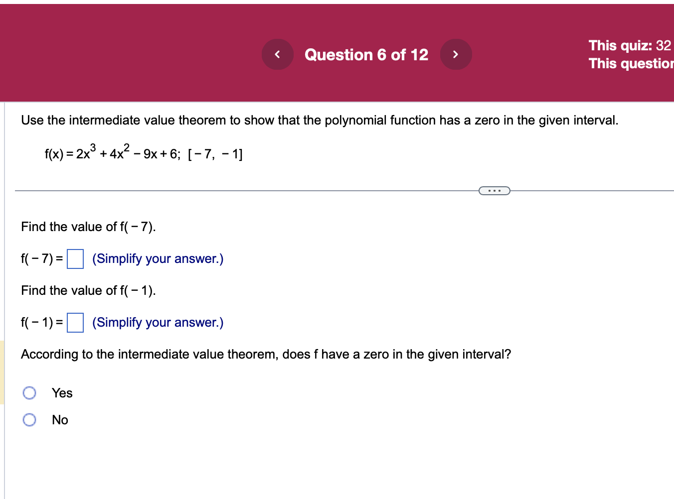 Solved Use the intermediate value theorem to show that the | Chegg.com