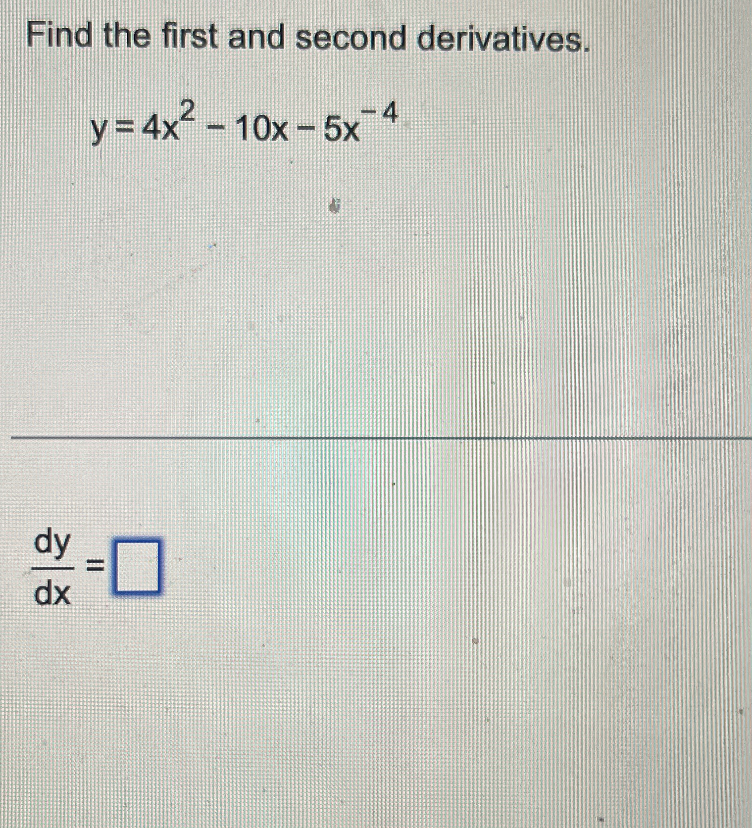 Solved Find the first and second | Chegg.com