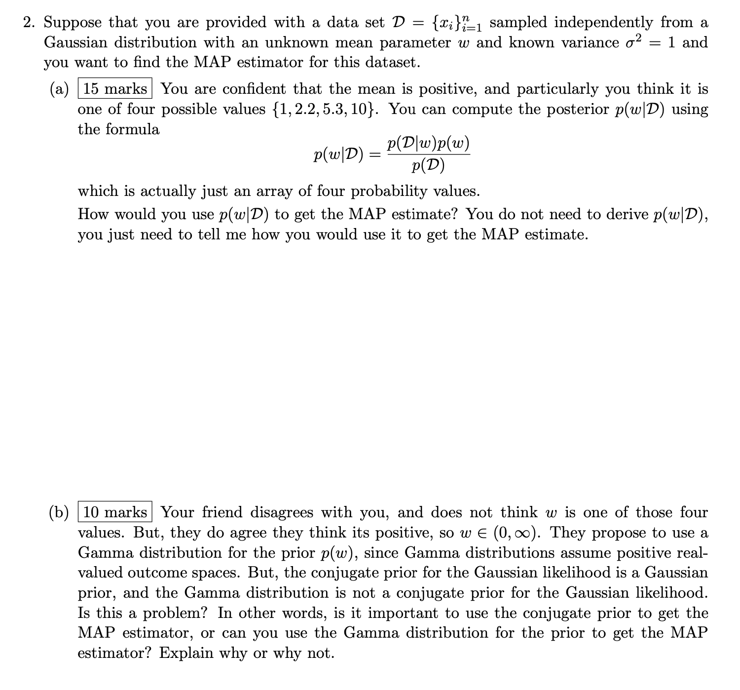 Solved Suppose that you are provided with a data set | Chegg.com