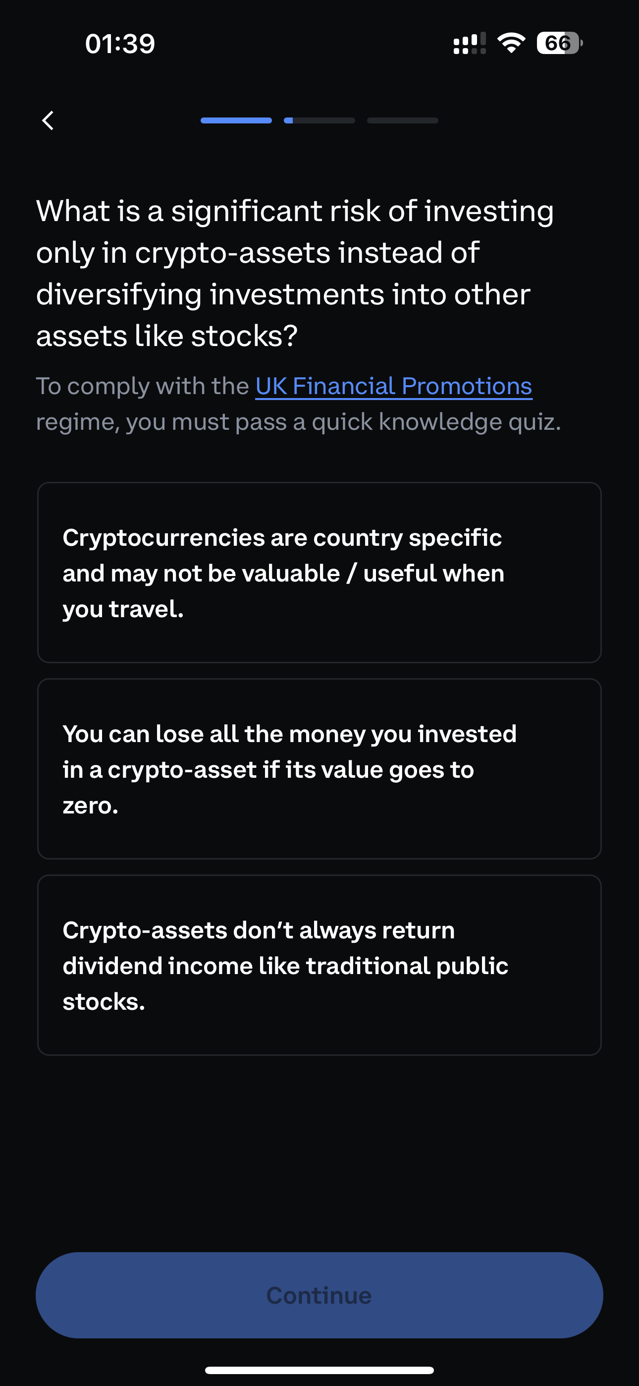 Solved What is a significant risk of investing only in | Chegg.com