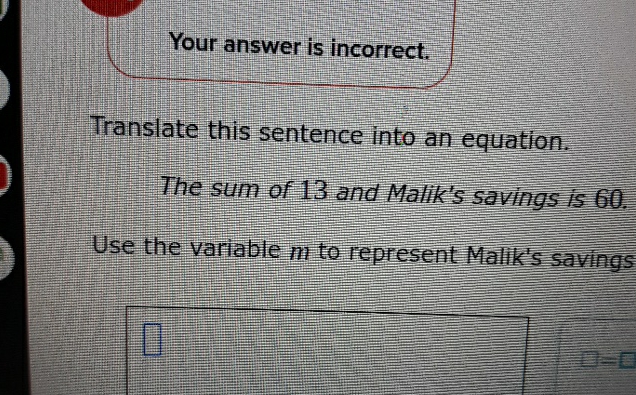 Solved Your answer is incorrect. Translate this sentence | Chegg.com