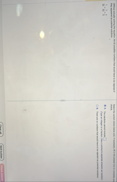 Solved Without actually solving the equation, list all | Chegg.com