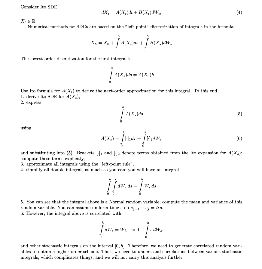 This is the problem in a Stochastic process. please | Chegg.com