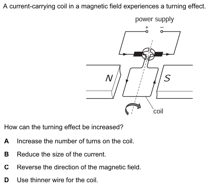 High Quality SOLUTION A current-carrying coil in a magnetic field ...