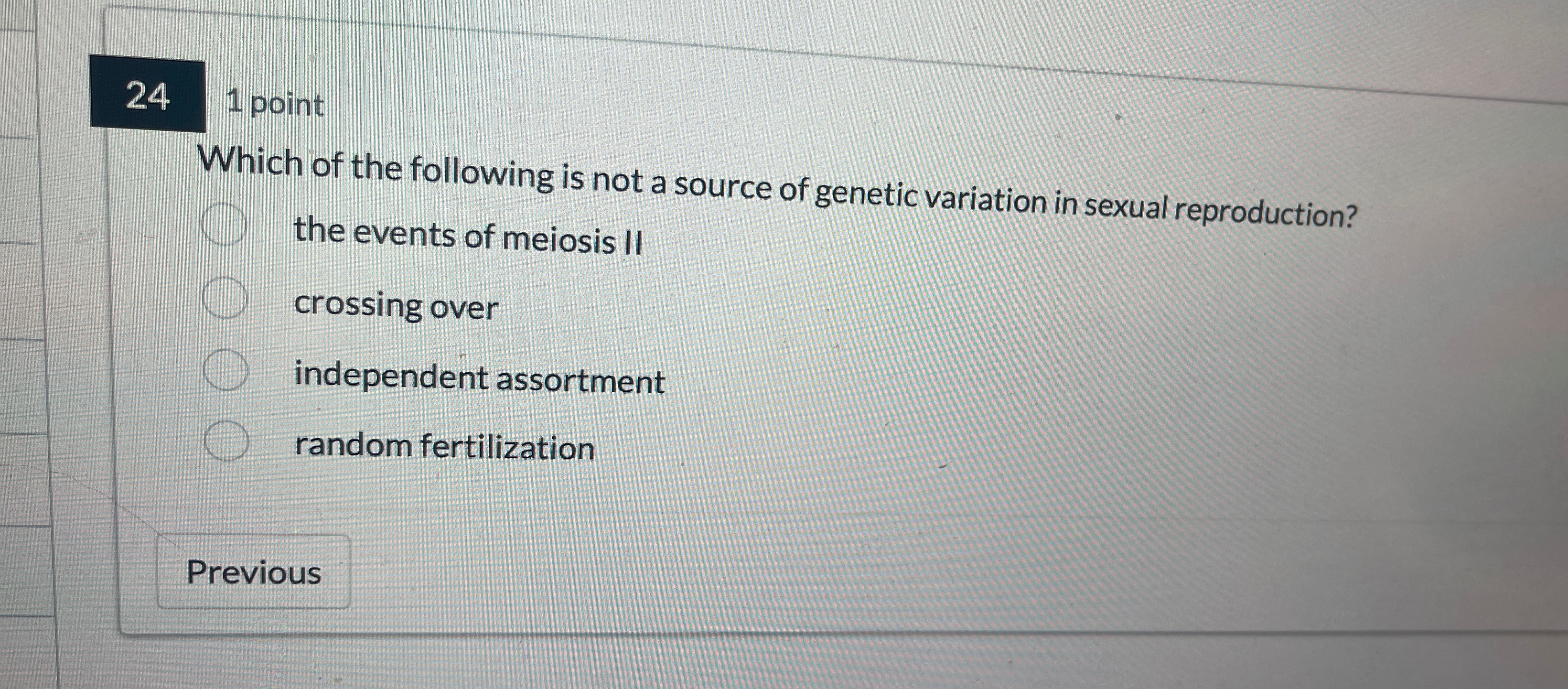 Solved 24 1 ﻿point Which of the following is not a source of | Chegg.com